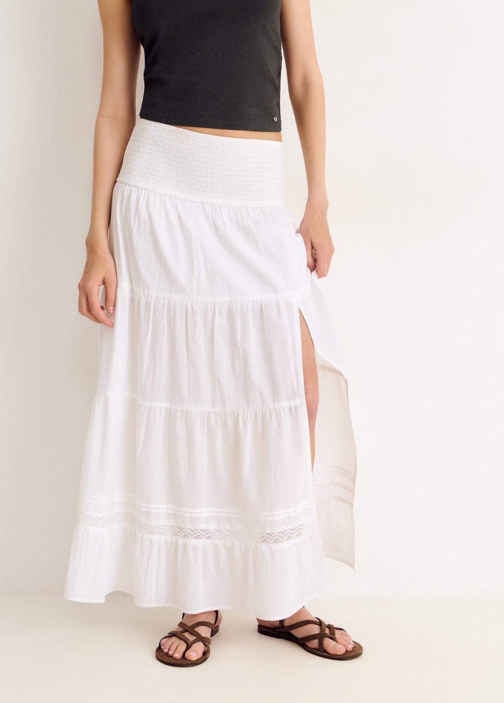 Faldilla llarga smock