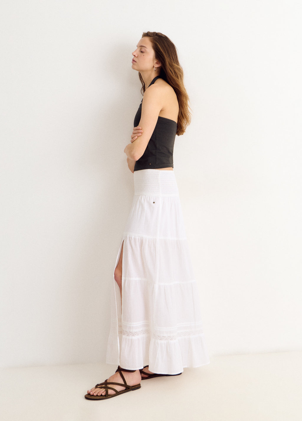 Faldilla llarga smock