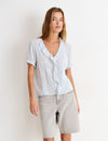 Blouse à volants