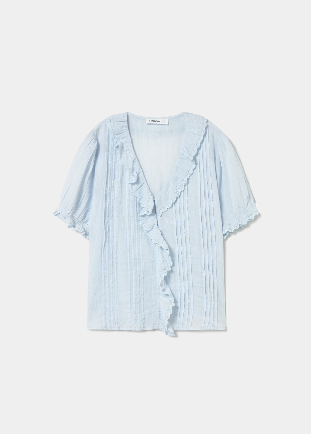 Blouse à volants