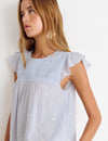Blusa smock bordados