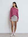 Wide Waistband Skirt
