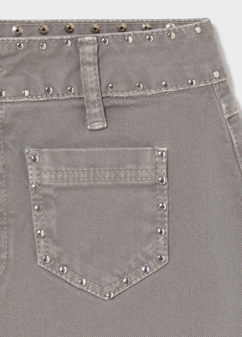 Wide Waistband Skirt