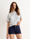 Short with patch