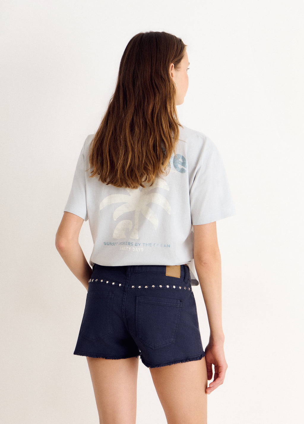 Short with patch