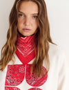 Paisley bandana scarf