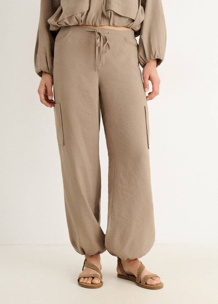 Pantaloni fluidi bombacho