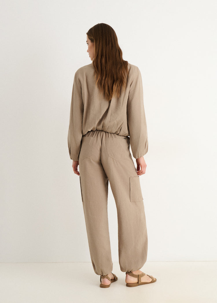 Pantaloni fluidi bombacho