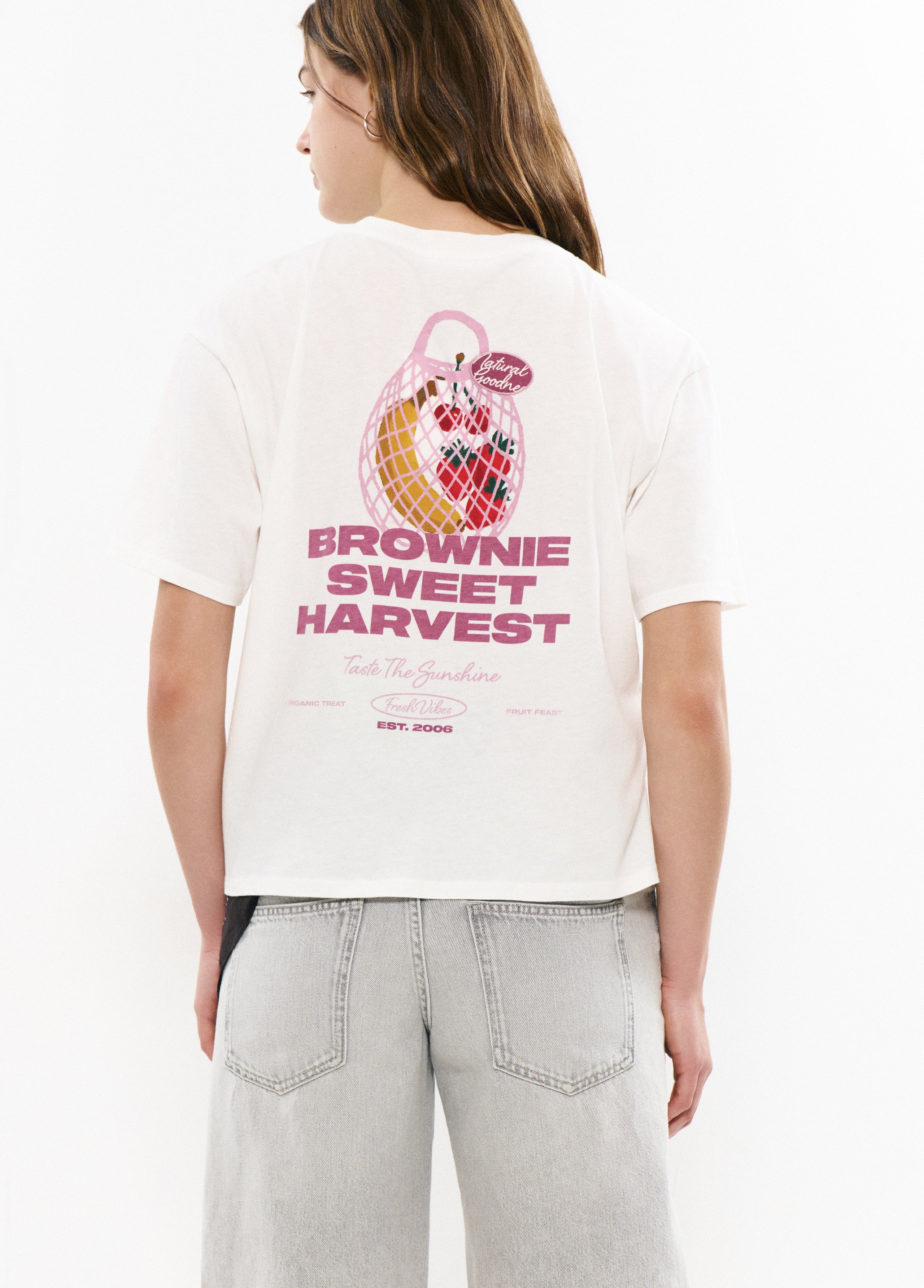 Camiseta print fruta