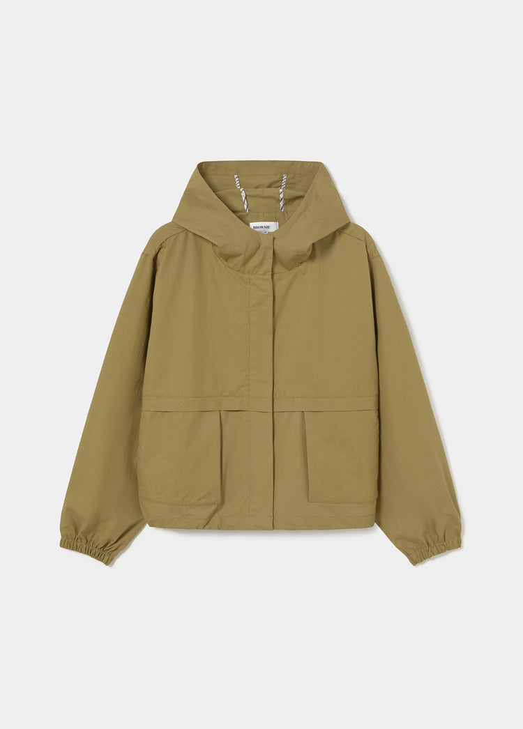 Parka algodón con capucha