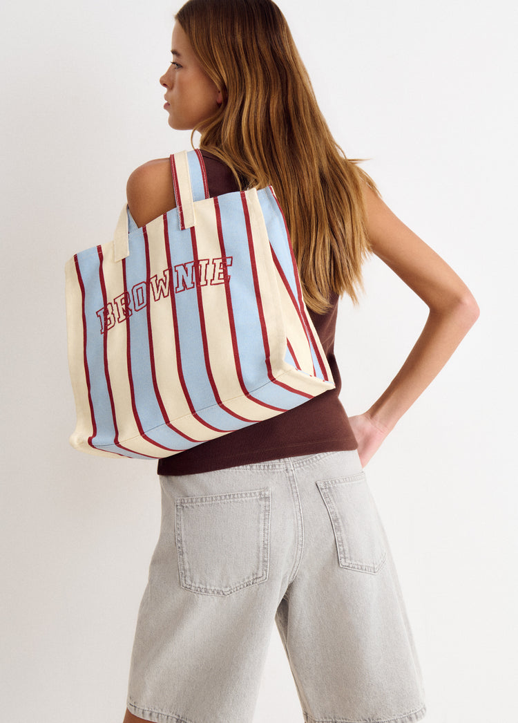 Shopper playa mil rayas