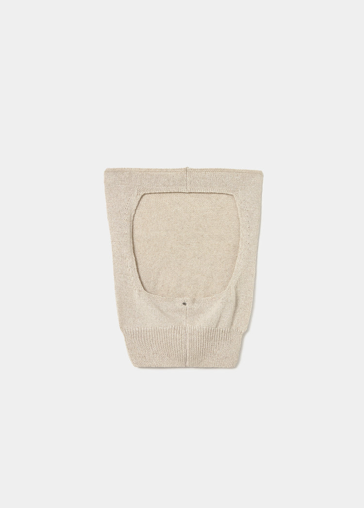 Top halter cuello cascada