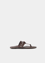Flat stud sandals