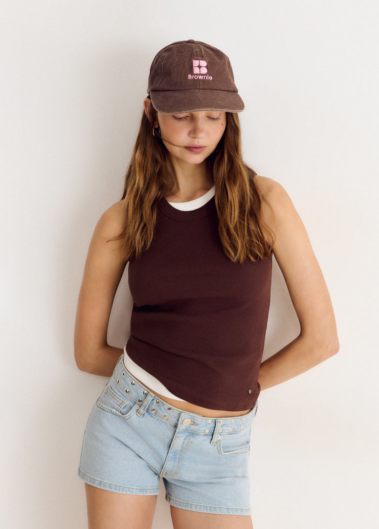 Gorra logo brownie