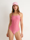 Costume da bagno cut out stelle filo metallizzato