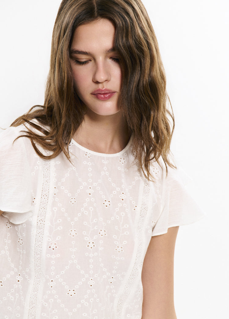 Blusa lazos espalda