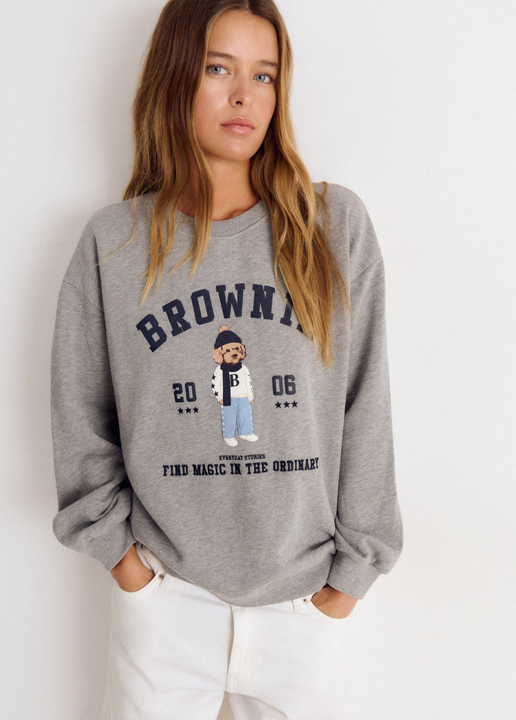 Sudadera print perrito