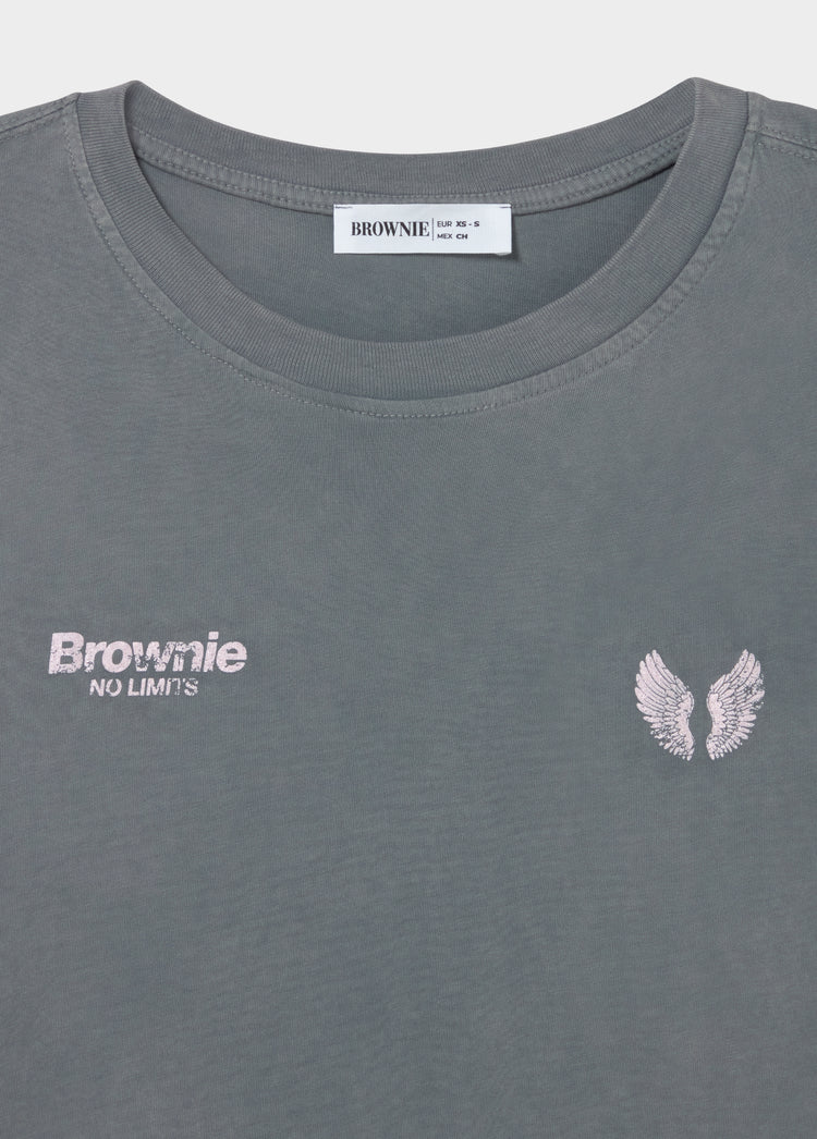 T-shirt with wing print