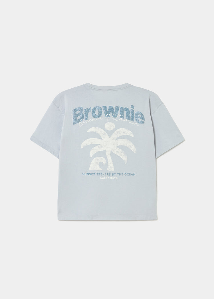 Camiseta print espalda