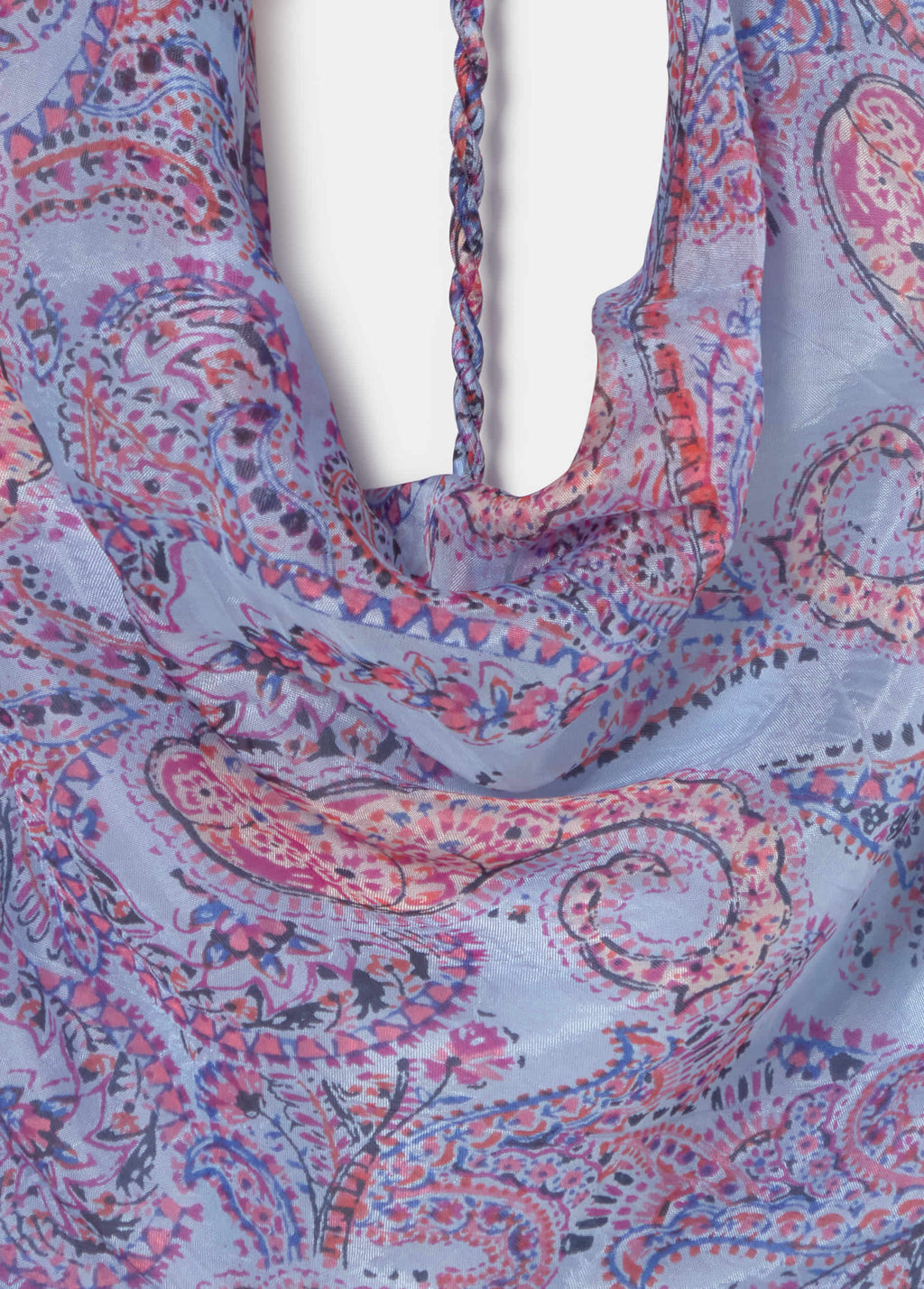Ruched printed dress