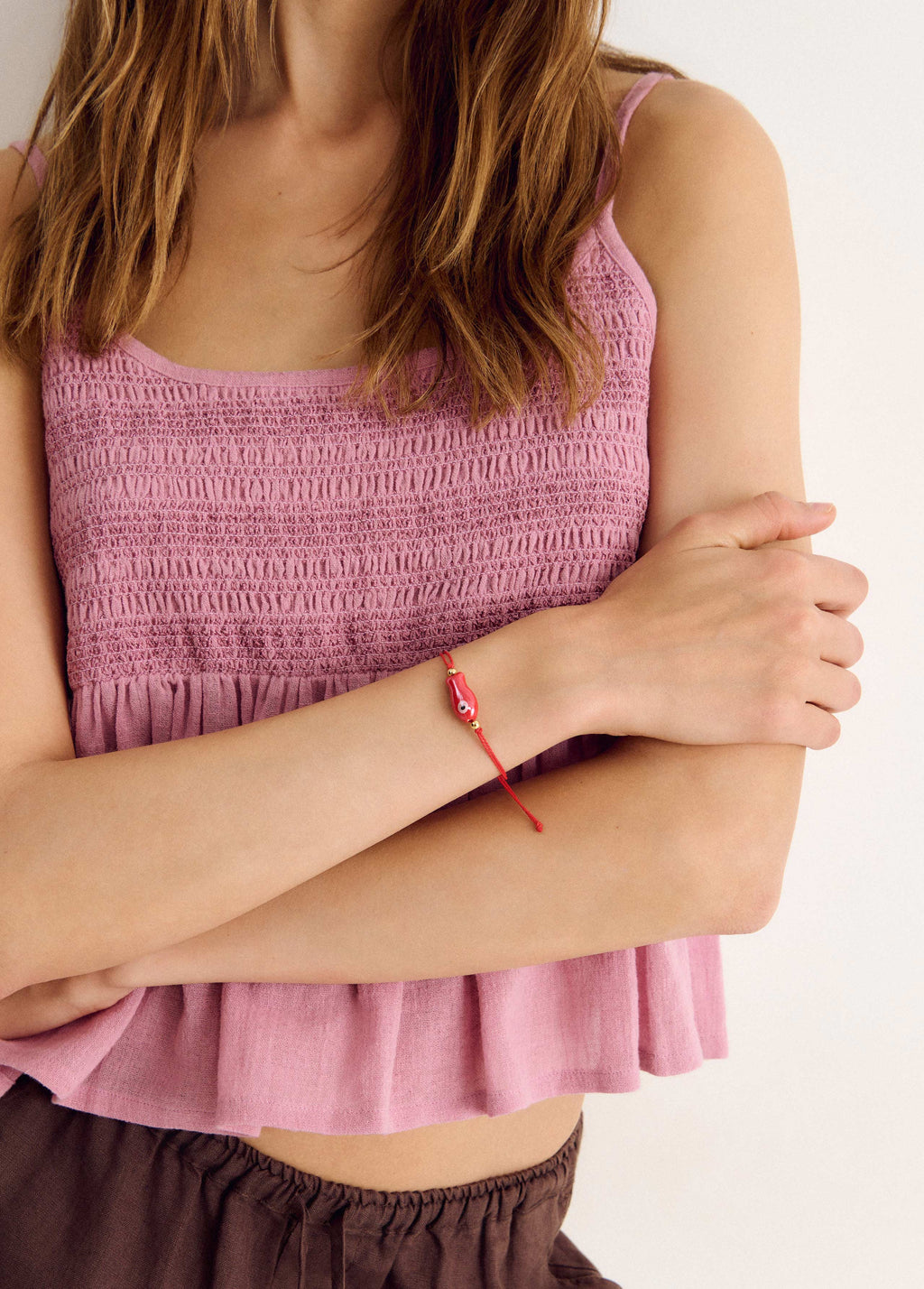 Bracciale con pesce decorativo
