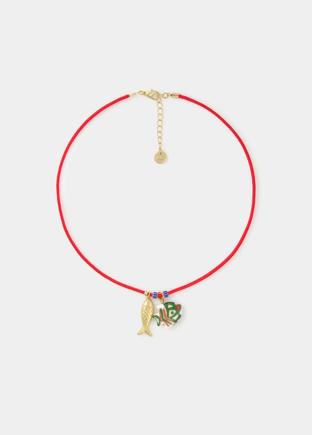 Fish rope necklace