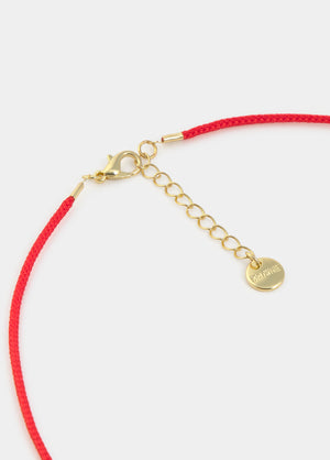 Collier corde poissons