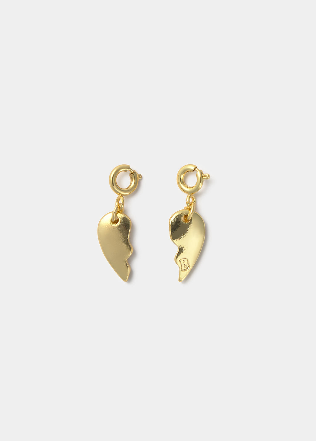 Set di charms cuore amicizia