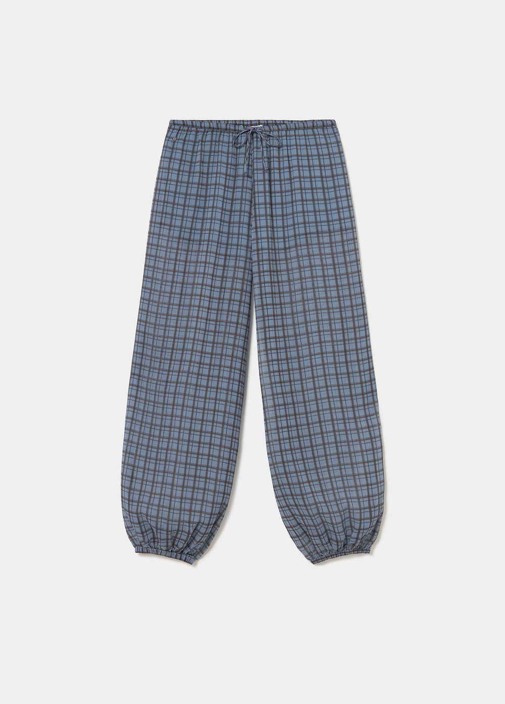 Baggy checkered pants