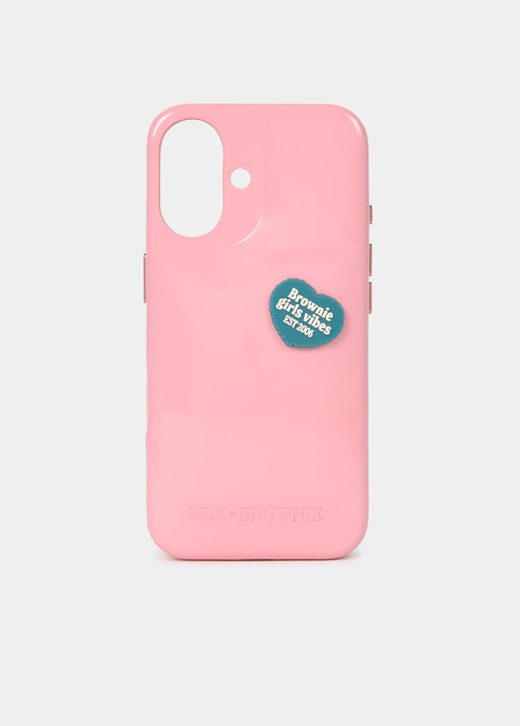 Capa para iPhone 16 muk x brownie