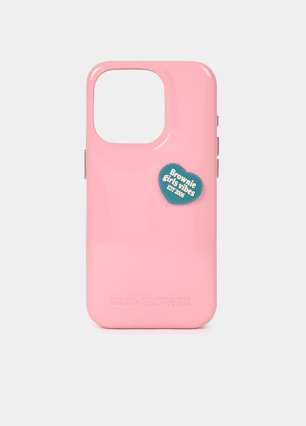 Funda iphone 15 pro muk x brownie