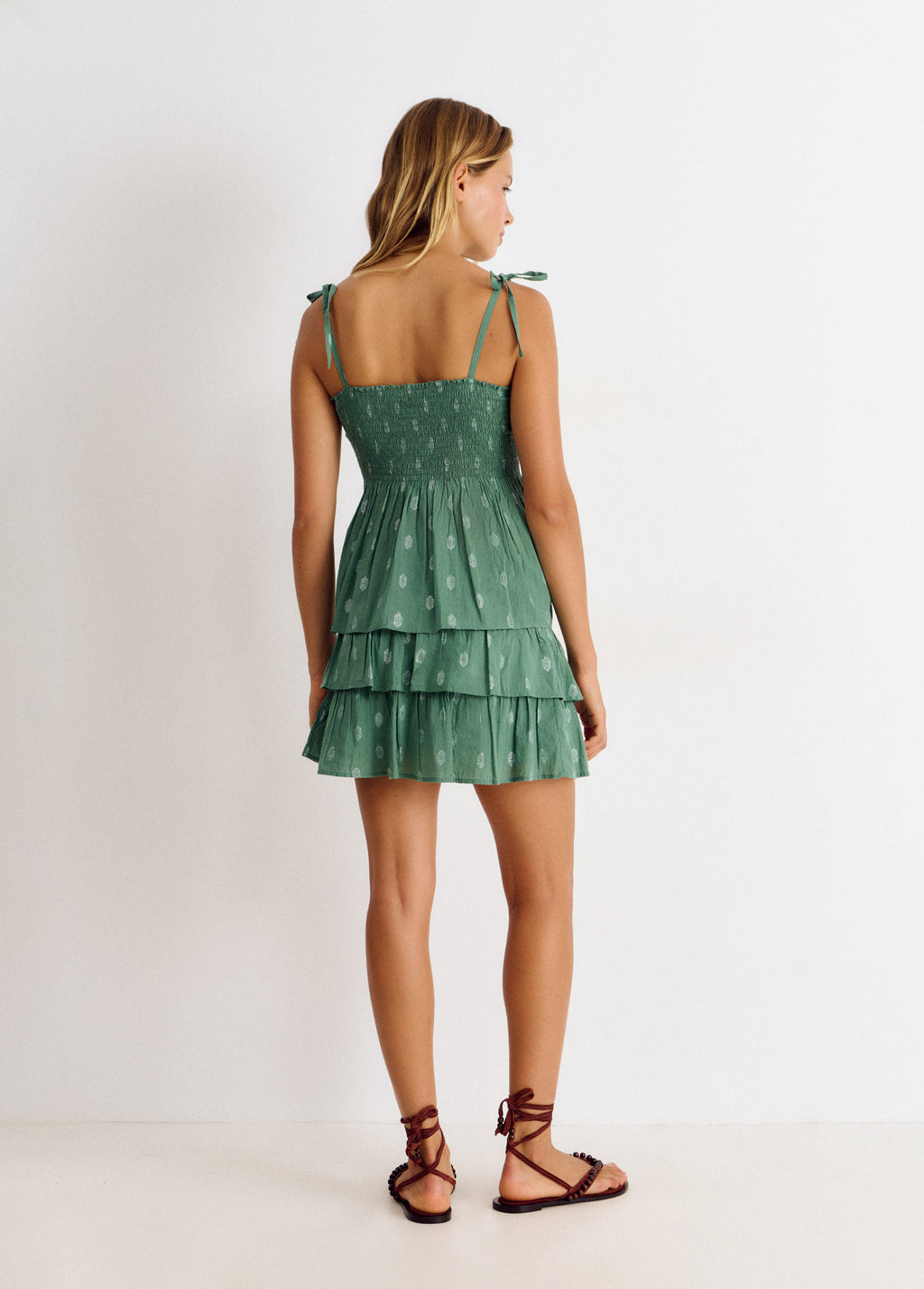 Top smock estampado