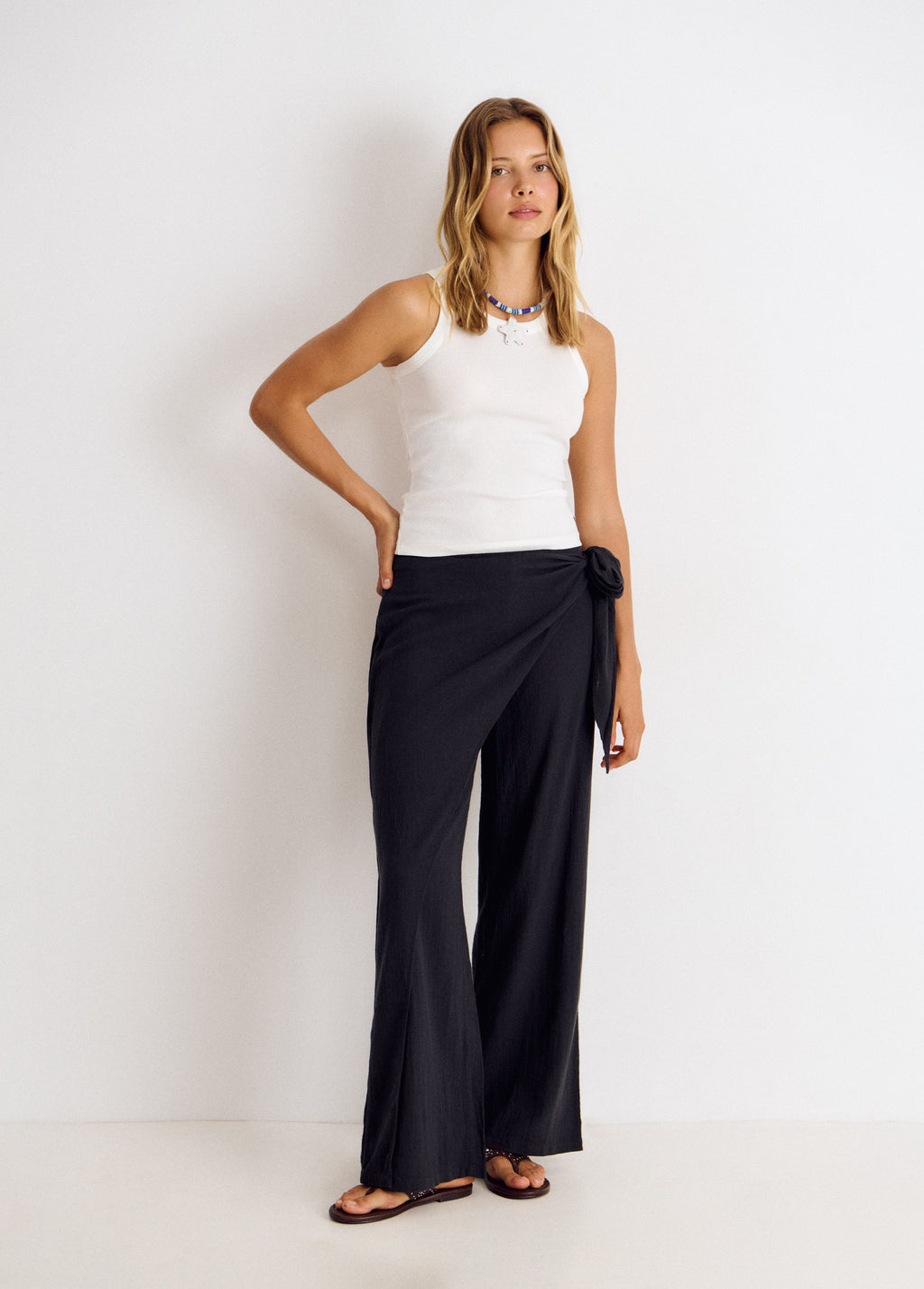 Long pareo pants