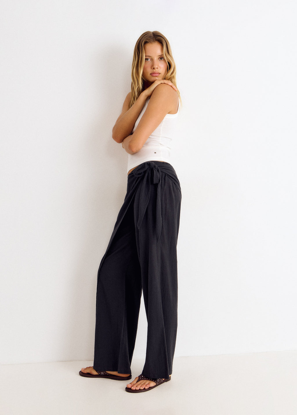 Long pareo pants