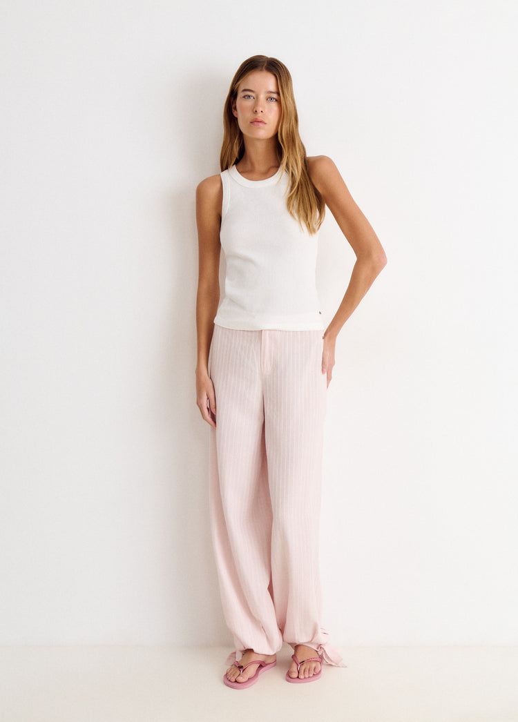 Pantalon largo bombacho