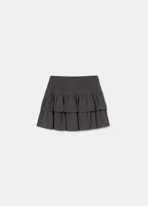 Jupe courte boutons