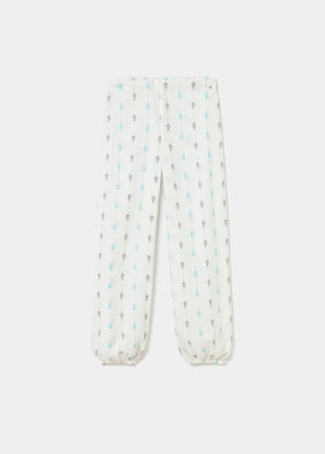 Pantalon bouffant imprimé