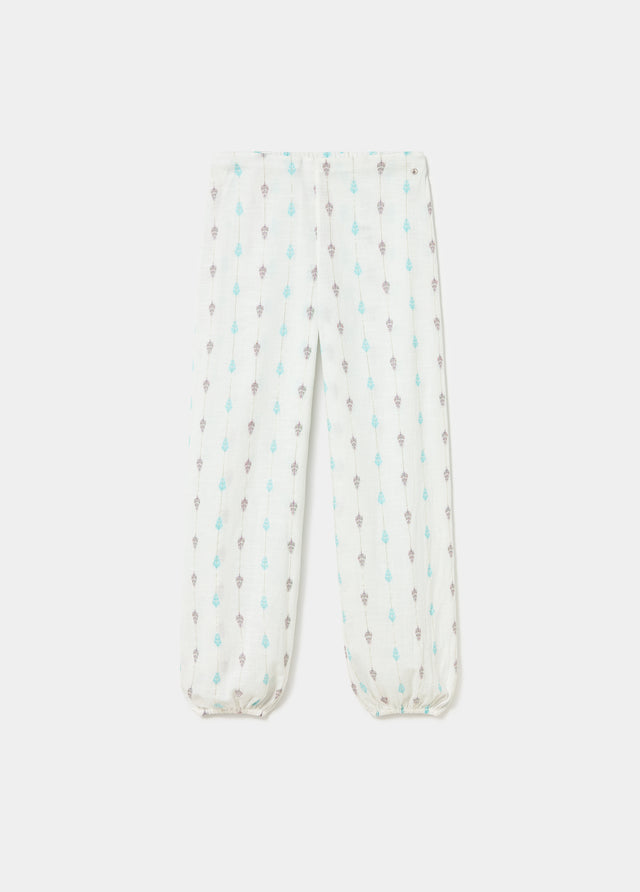 Pantalon bouffant imprimé