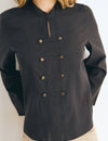 Blusa detalle botones tipo napoleon