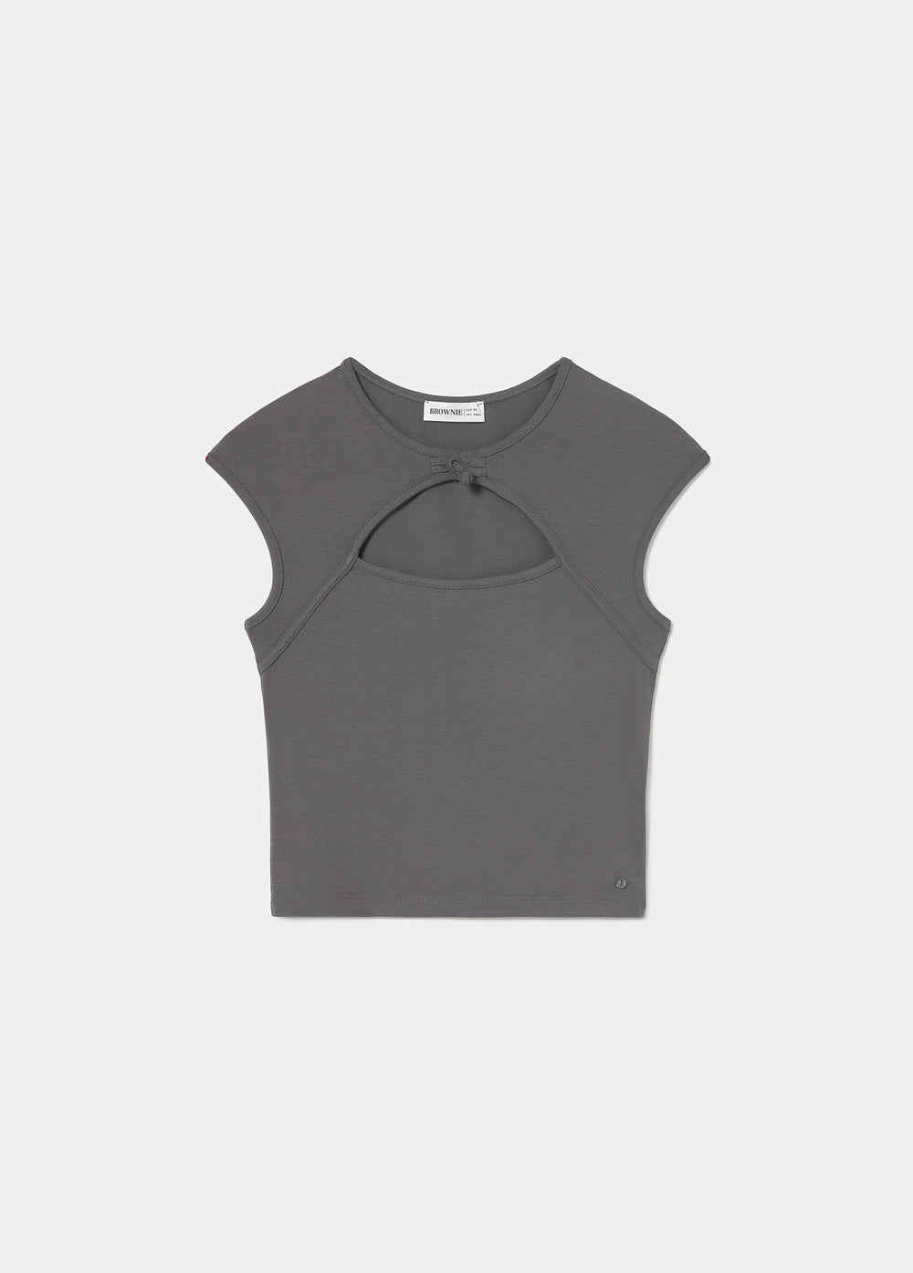 T-Shirt mit japanischem Kragen