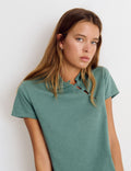 Camiseta botones oriental