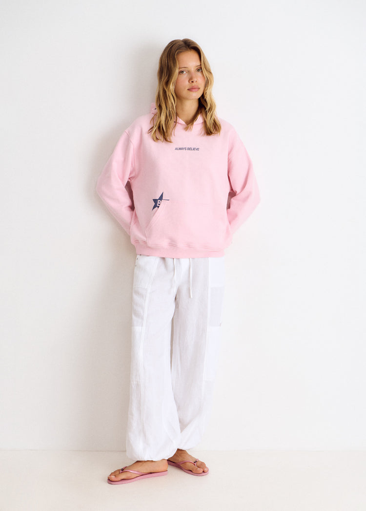 Sudadera capucha brownie estrellas
