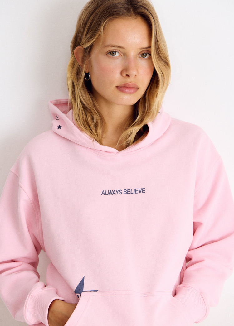 Sudadera capucha brownie estrellas