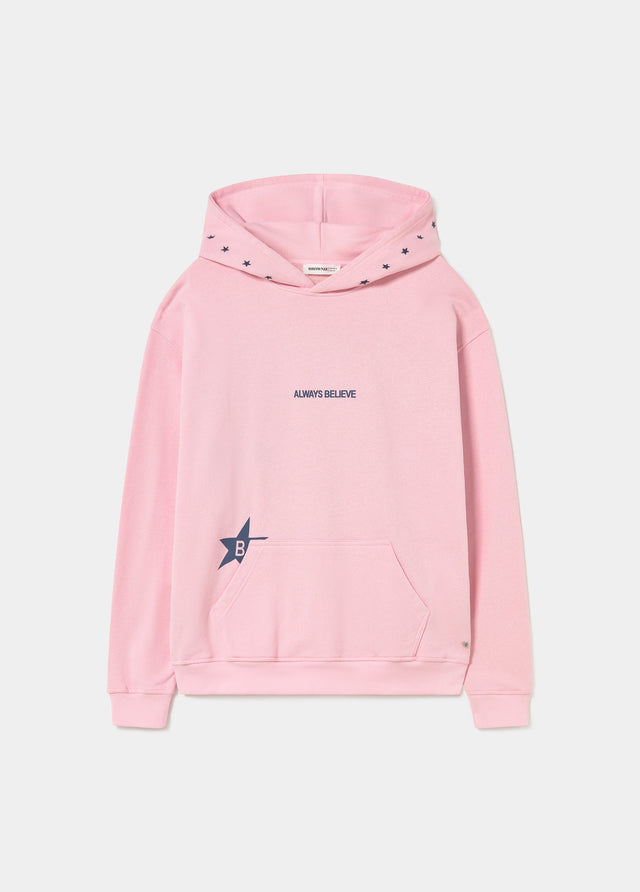 Brownie stars hooded sweatshirt