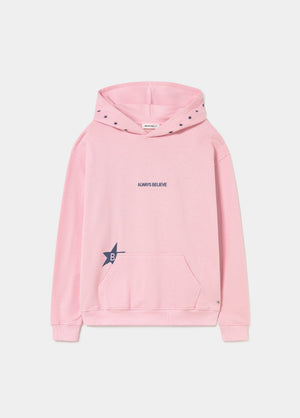 Sudadera capucha estrellas brownie