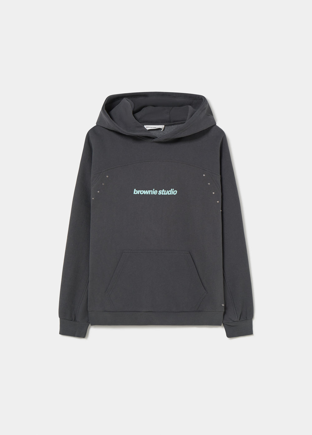 Sudadera capucha tachas