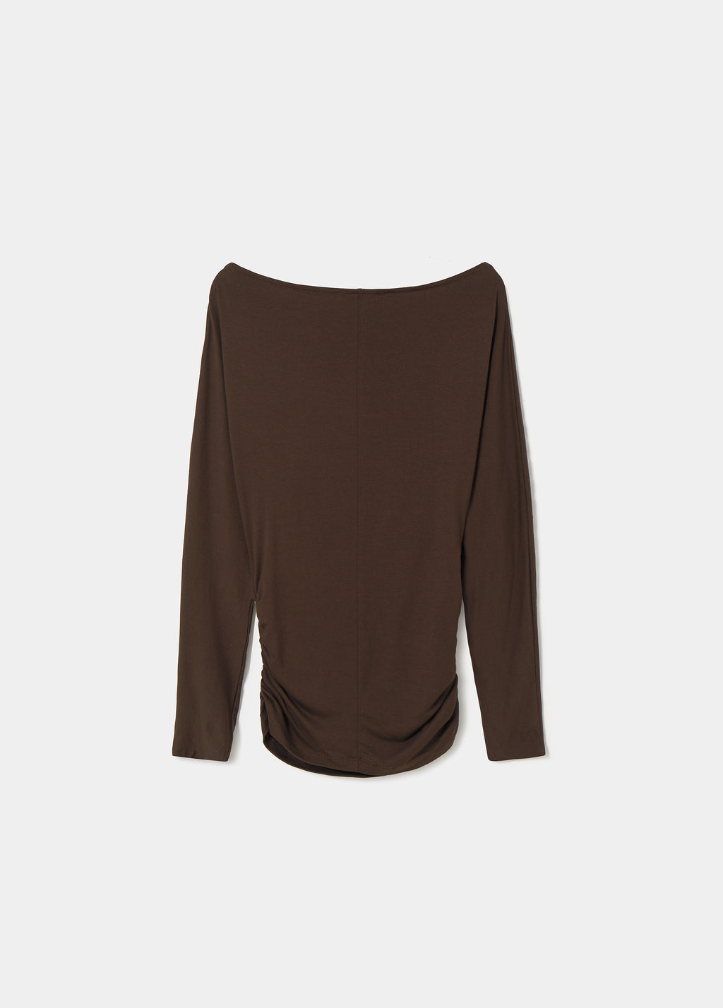 T-shirt en viscose à encolure bateau et clous