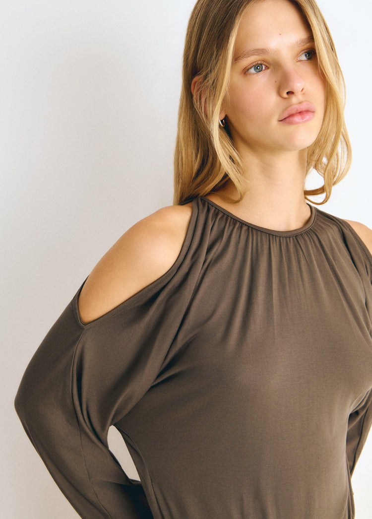 Camiseta viscosa romantica