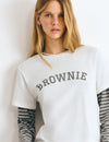 Brownie Text T-Shirt