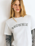 Brownie Text T-Shirt